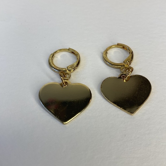 2two pairs Heart dangle earrings - Picture 6 of 9